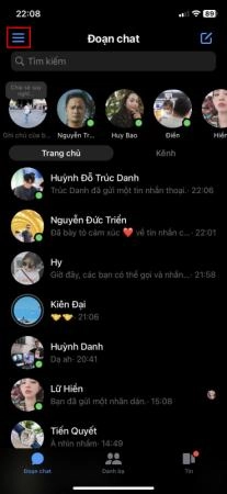Online mà không muốn ai biết, cách ẩn mình trên facebook message - 5693