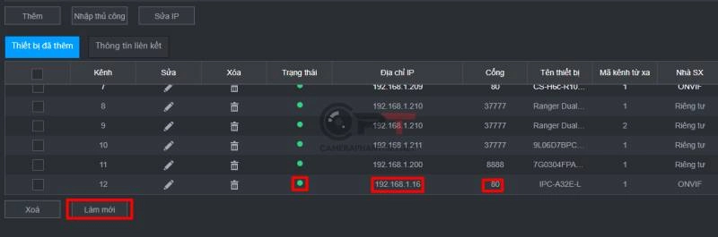 Thêm camera imou vào đầu ghi dahua - 5741