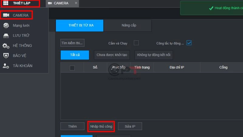 Add camera ip từ xa vào đầu ghi dahua bằng tên miền - 5751