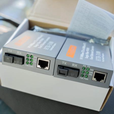 ảnh sản phẩm converter quang netlink htb-3100/ab cặp A-B ảnh 1