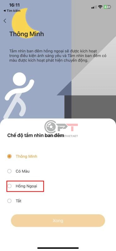 Cách bật tắt đèn camera imou - 5797