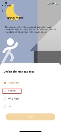 Bật đèn camera imou - 5794