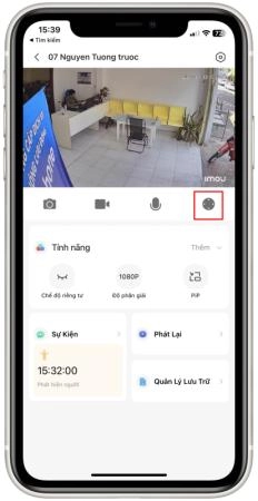 Cách xoay camera imou trên điện thoại - 5803