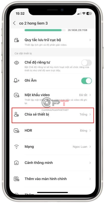 Tắt xoay camera imou - 5807