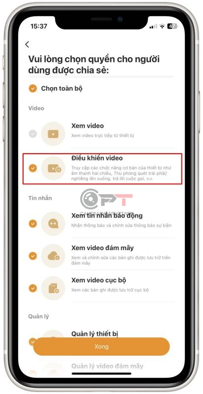 Tắt xoay camera imou - 5809