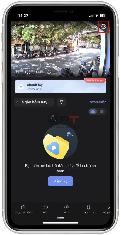 Bật chống ngược sáng camera ezviz - 5919