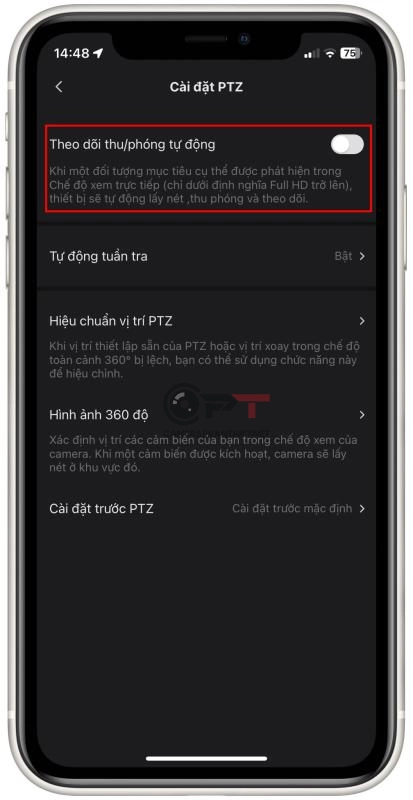 Các tính năng quay quét 360 độ camera ezivz, tự động xoay theo người - 5924