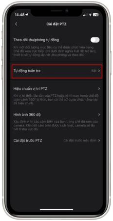 Các tính năng quay quét 360 độ camera ezivz, tự động xoay theo người - 5925