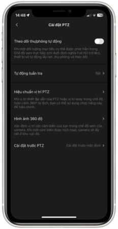 Các tính năng quay quét 360 độ camera ezivz, tự động xoay theo người - 5927