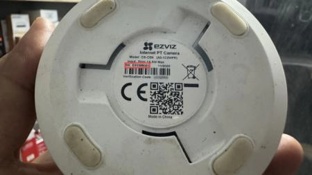 Cách kiểm tra camera ezviz chính hãng, thời gian bảo hành  - 5980