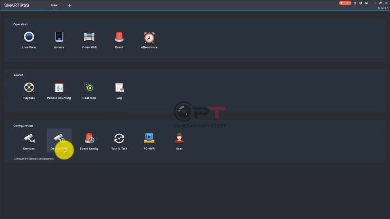Cách chỉnh giờ camera, đầu ghi hình từ xa qua phần mềm DMSS - 6067
