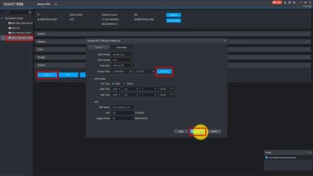 Cách chỉnh giờ camera, đầu ghi hình từ xa qua phần mềm DMSS - 6070