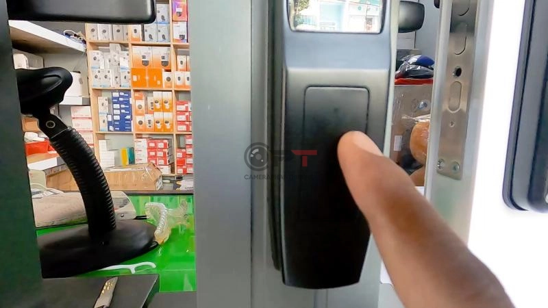 Cách mở khóa cơ trên khóa vân tay - 6078