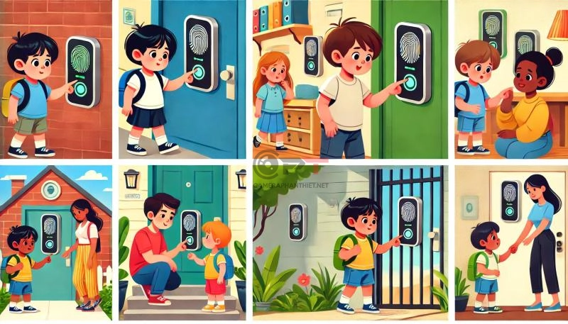 Khóa vân tay có dùng được cho trẻ em không? - 6146