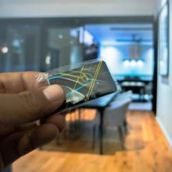 Thẻ từ khóa cửa vân tay mica chống nước LOẠI TỐT