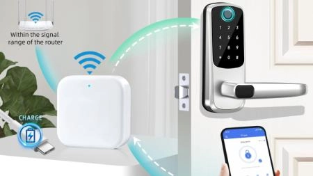Khoảng cách tối đa giữa Gateway G2 và khóa cửa là bao nhiêu? - 6192
