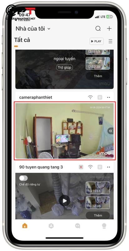 lỗi camera imou tự xoay - 6238