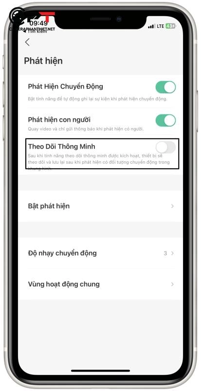 lỗi camera imou tự xoay - 6241