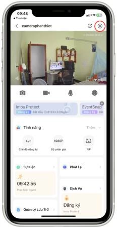 lỗi camera imou tự xoay - 6239