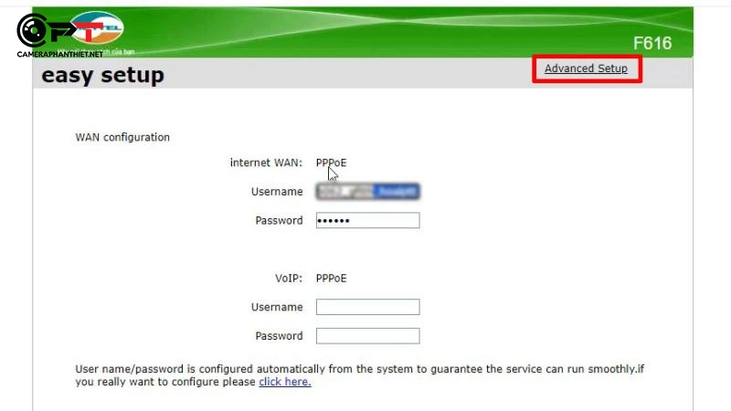 Hướng dẫn mở port camera modem viettel - 6247