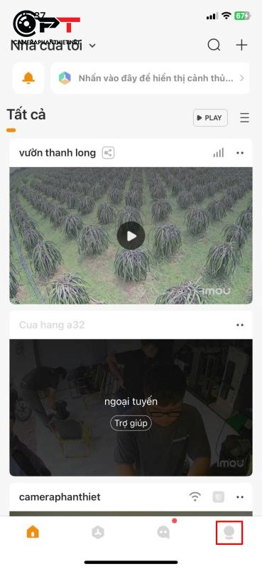 Xem ảnh chụp và video quay trên camera imou - 6331