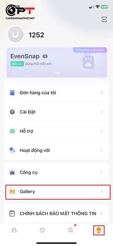 Xem ảnh chụp và video quay trên camera imou - 6332