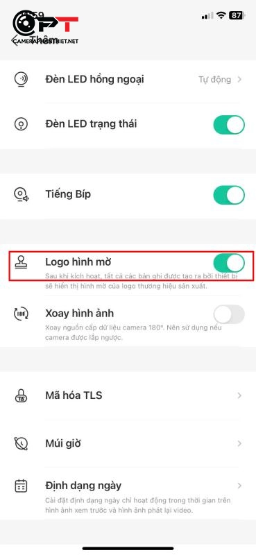 Xóa logo camera imou - 6328