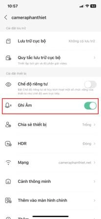 Tắt ghi âm camera imou - 6324