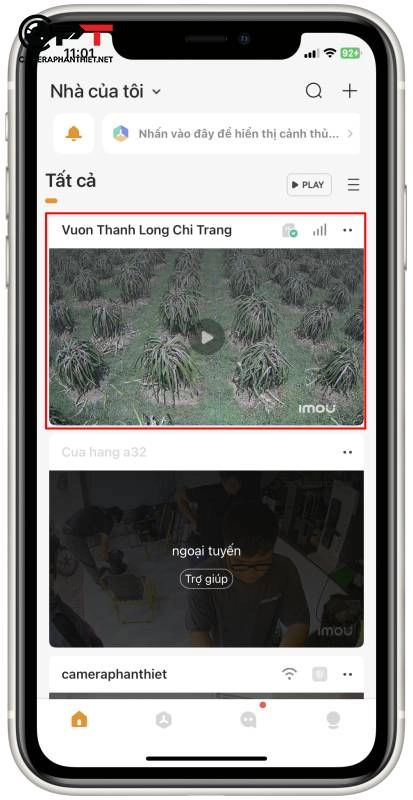 Camera imou báo động chạm, lúc báo lúc không? - 6354
