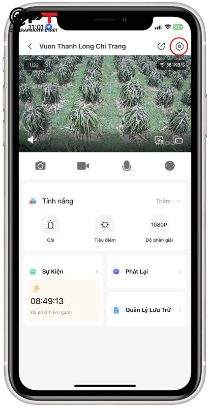 Camera imou báo động chạm, lúc báo lúc không? - 6355