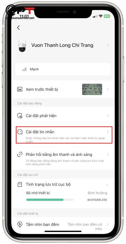 Camera imou báo động chạm, lúc báo lúc không? - 6356