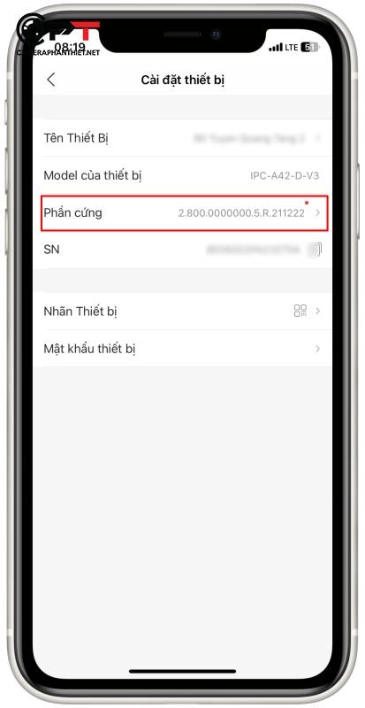 Cập nhật firmware camera imou - 6372