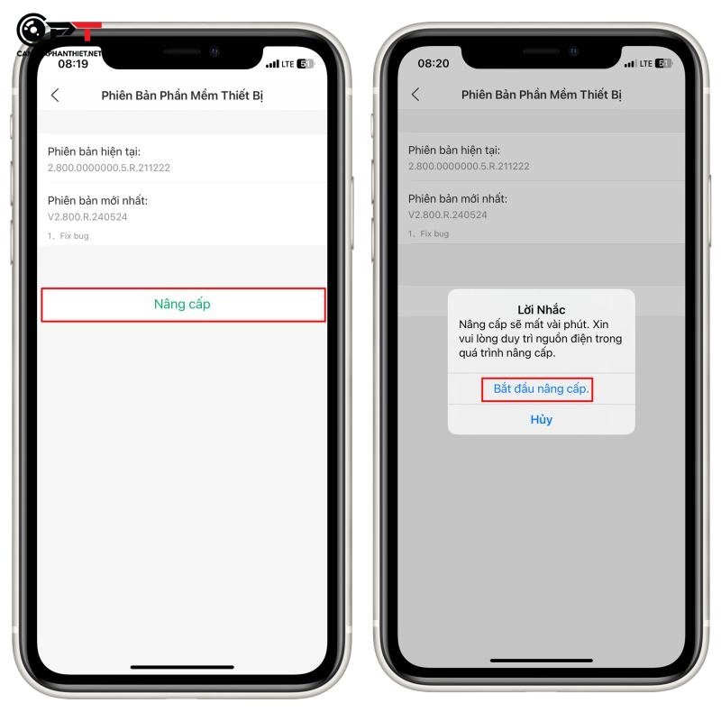 Cập nhật firmware camera imou - 6374