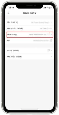 Cập nhật firmware camera imou - 6372