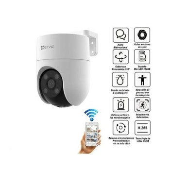 Camera wifi EZVIZ H90 4MP Camera mắt kép thông minh ngoài trời ảnh 