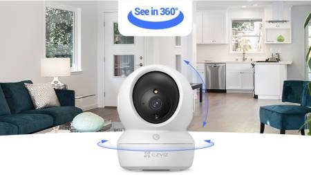 Quay quét 360 độ, giúp giám sát toàn cảnh hạn chế điểm mù