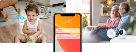 Tích hợp nút gọi trên camera giúp bạn dễ dàng gọi điện khi cần