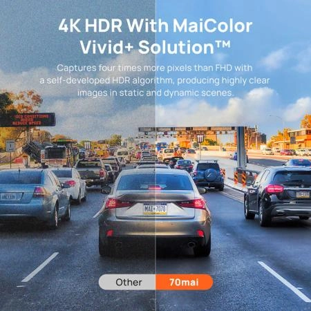 ảnh sản phẩm Camera hành trình ô tô 70mai A810-2 4k HDR (Trước + Sau) ảnh 4