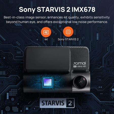 ảnh sản phẩm Camera hành trình ô tô 70mai A810-2 4k HDR (Trước + Sau) ảnh 11