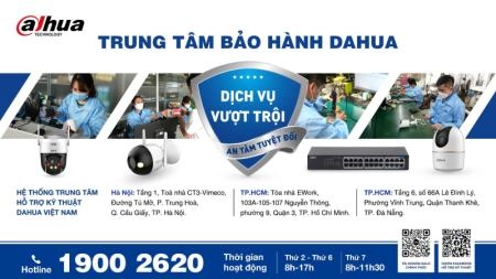 Liên hệ trung tâm bảo hành camera dahua
