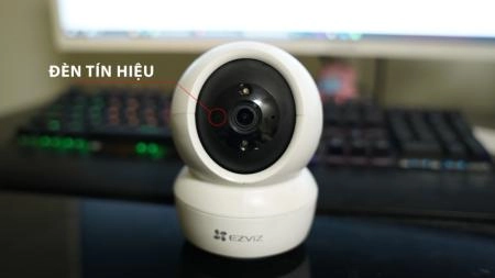 Camera ezviz mất nguồn điện, không thấy đèn tín hiệu