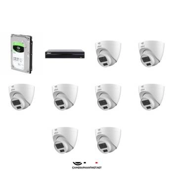 Bộ 8 camera lắp nhà yến, giải pháp camera cho nhà yến