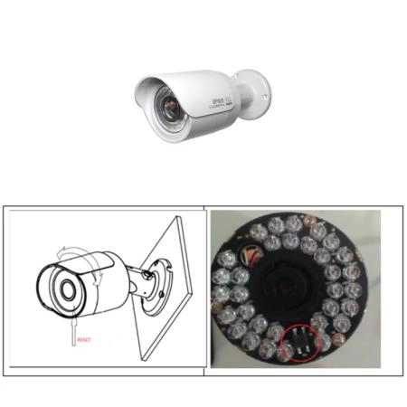 Camera mini hồng ngoại ngoài trời (có chân đỡ tích hợp)