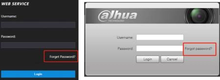 Tôi quên mật khẩu đăng nhập vào đầu ghi hình hoặc camera dahua