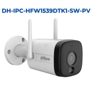 ảnh sản phẩm Camera wifi dahua Thân Trụ Ngoài Trời 5MP DH-IPC-HFW1539DTK1-SW-PV ảnh 0