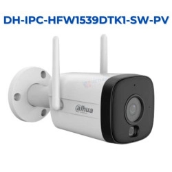 Camera wifi dahua Thân Trụ Ngoài Trời 5MP DH-IPC-HFW1539DTK1-SW-PV