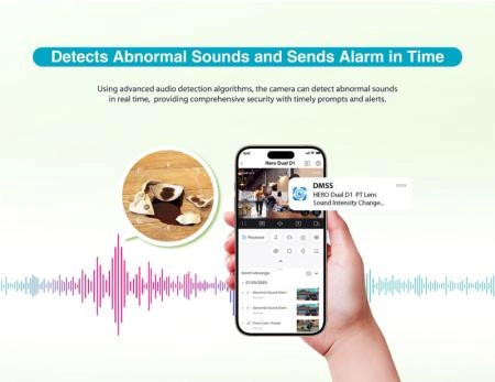 Phát hiện âm thanh bất thường – Cảnh báo kịp thời, bảo vệ toàn diện