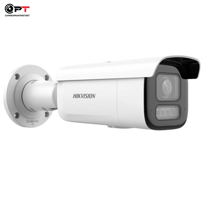 Ảnh sản phẩm Camera IP HIKVISION Thân 4MP DS-2CD2T43G2-2LI2U Camera IP Trụ hồng ngoại 4MP chuẩn nén H.265+ - hình 1