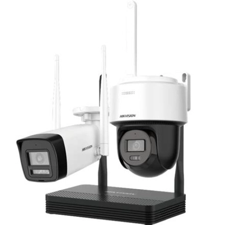 Ảnh sản phẩm Camera wifi Hikvision DS-J142I(STD)/NKS422W03H - Bộ KIT WIFI 2 camera 2MP - hình 1