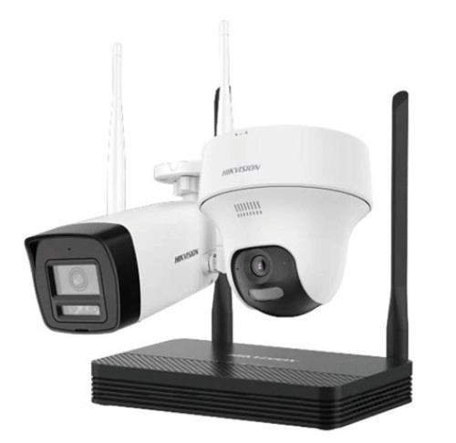 Ảnh sản phẩm Camera wifi Hikvision DS-J142I(STD)/NKS422W0H - Bộ KIT WIFI 2 camera 2MP - hình 1